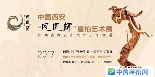 2017年中国西安“凤凰杯”崖柏艺术展